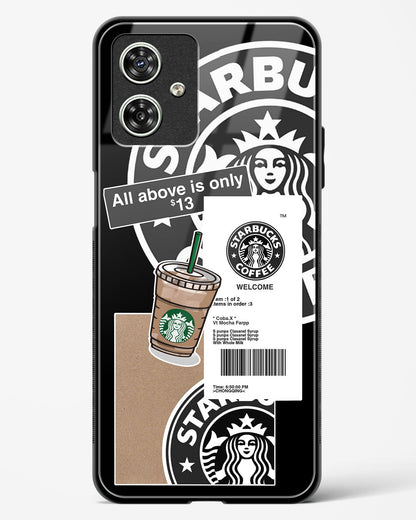 Starbucks Black Glass Phone Case-Moto G64 5G
