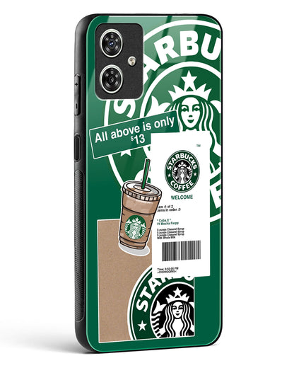 Starbucks Classic Glass Phone Case-Moto G54 5G