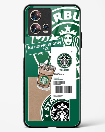 Starbucks Classic Glass Phone Case-Motorola Edge 30 Fusion