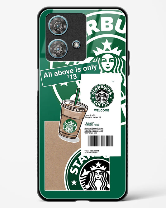 Starbucks Classic Glass Phone Case-Motorola Edge 40 Neo