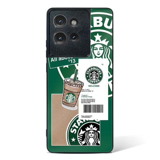 Starbucks Classic Glass Phone Case-Motorola Edge 50