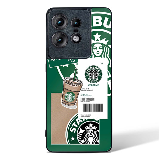 Starbucks Classic Glass Phone Case-Motorola Edge 50 Pro