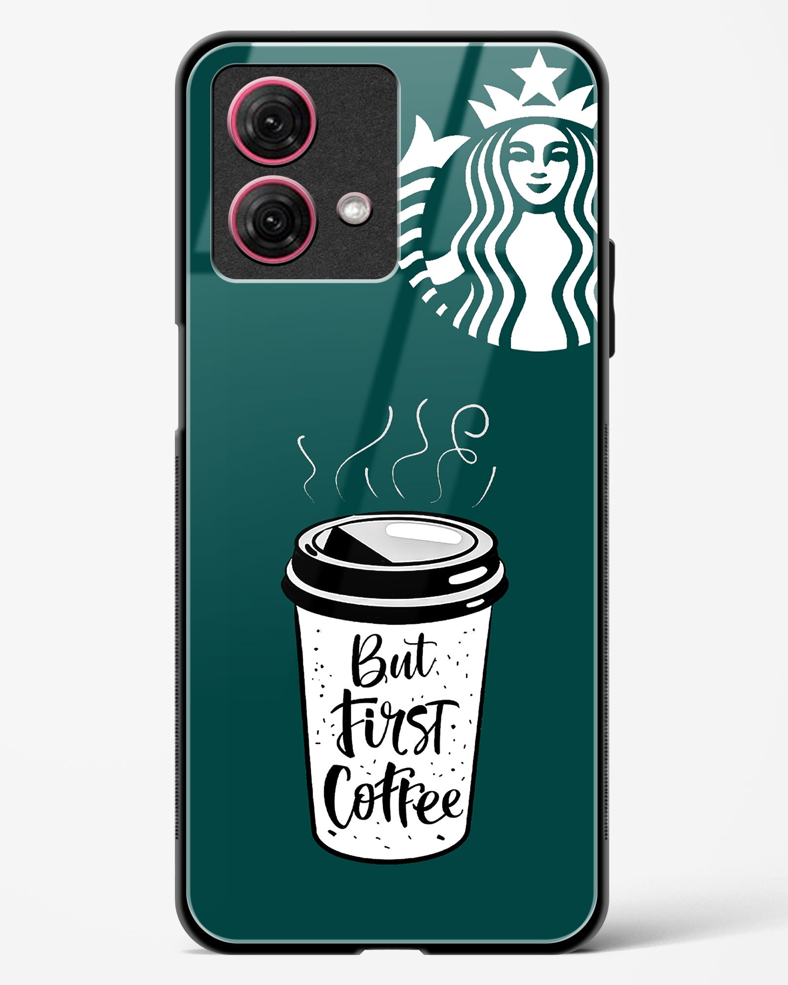 Starbucks Inspired Glass Phone Case-Moto G84 5G