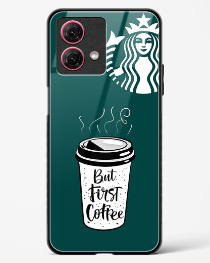 Starbucks Inspired Glass Phone Case-Moto G84 5G