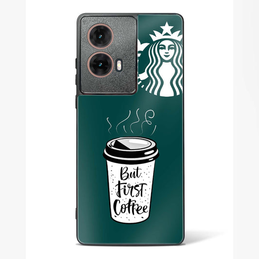 Starbucks Inspired Glass Phone Case-Moto G85 5G