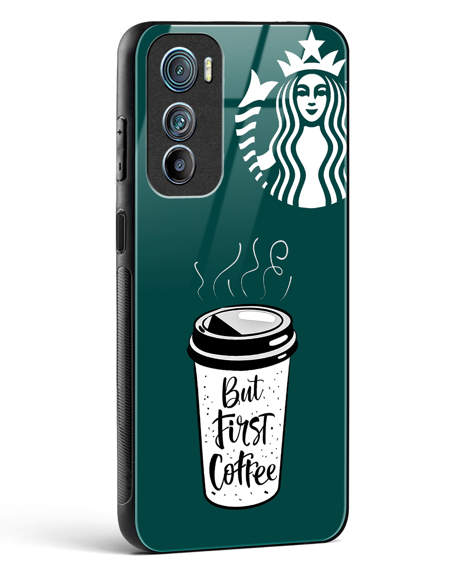 Starbucks Inspired Glass Phone Case-Motorola Edge 30