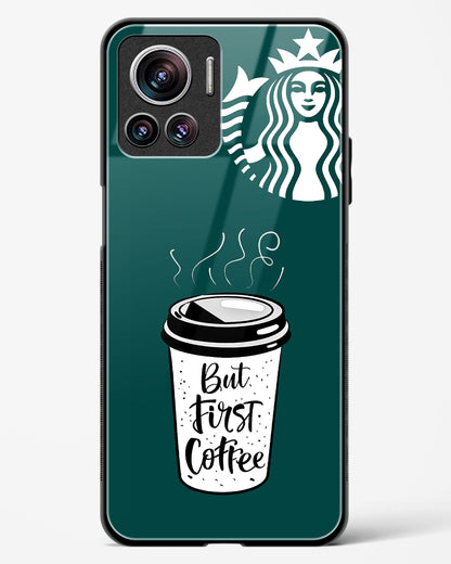 Starbucks Inspired Glass Phone Case-Motorola Edge 30 Ultra