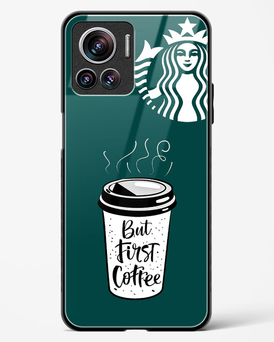 Starbucks Inspired Glass Phone Case-Motorola Edge 30 Ultra