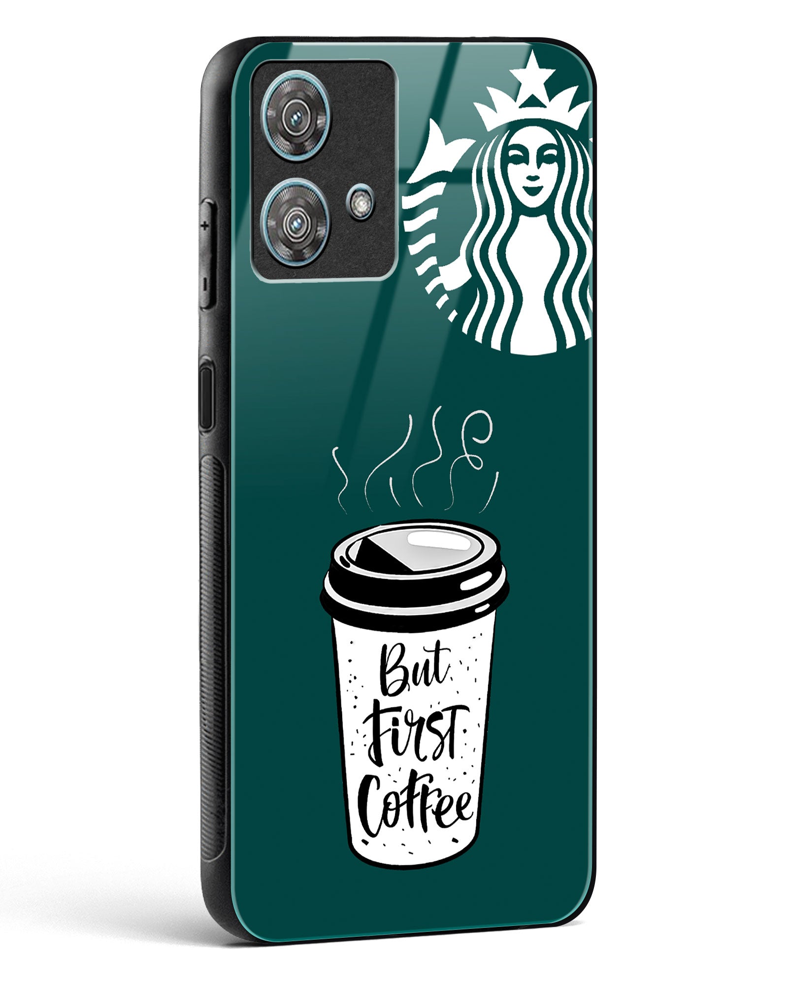 Starbucks Inspired Glass Phone Case-Motorola Edge 40 Neo