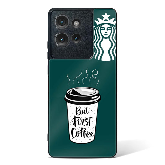 Starbucks Inspired Glass Phone Case-Motorola Edge 50