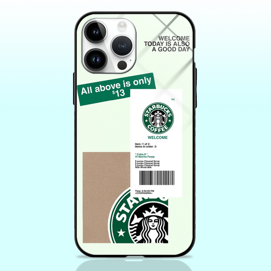 Starbucks Classic Bill & Quote GLASS CASE -  - MW Stuffs - 