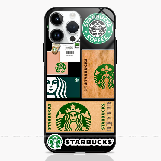 Starbucks Design Inspired Glass Case -  - MW Stuffs - 
