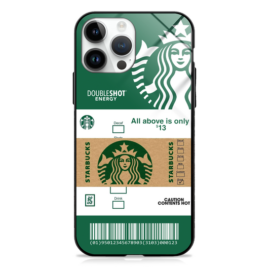 Starbucks Inspired Premium Glass Case -  - MW Stuffs - 