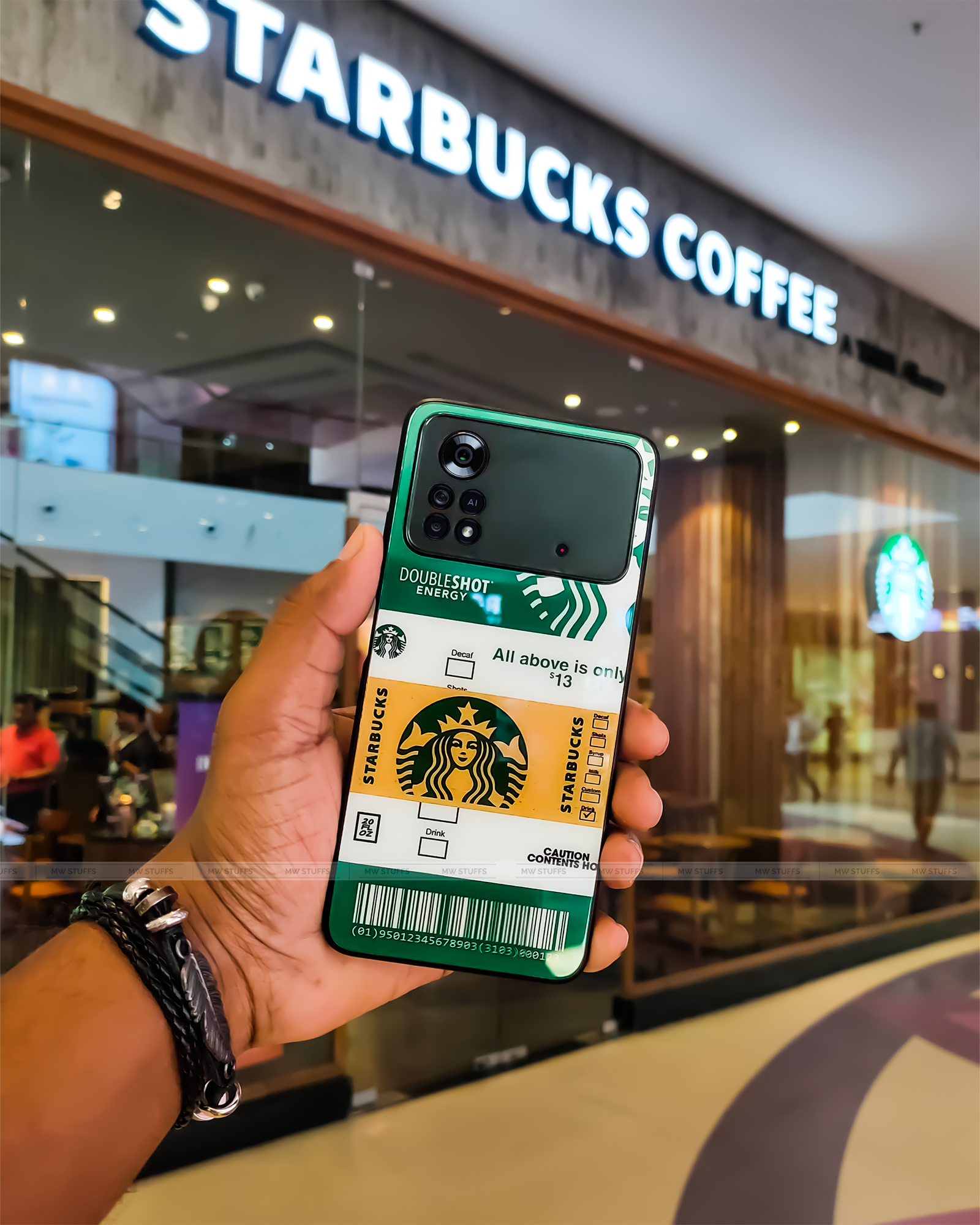 Starbucks Inspired Premium Glass Case -  - MW Stuffs - 
