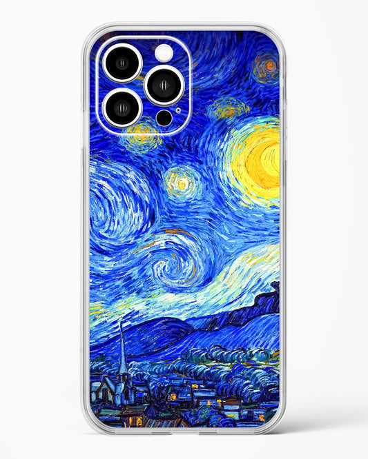 Starry Night Art Clear Silicone Case