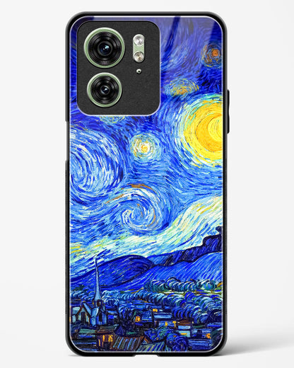 Starry Night Art Glass Phone Case-Motorola Edge 40