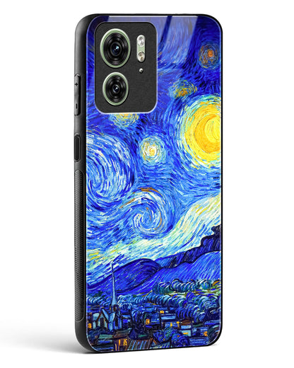 Starry Night Art Glass Phone Case-Motorola Edge 40