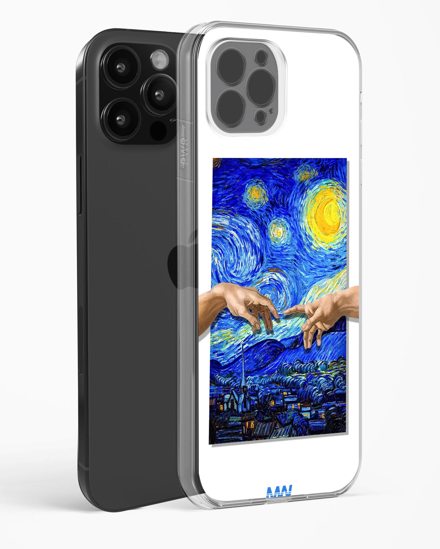Starry Night Van Gogh Clear Silicone Case