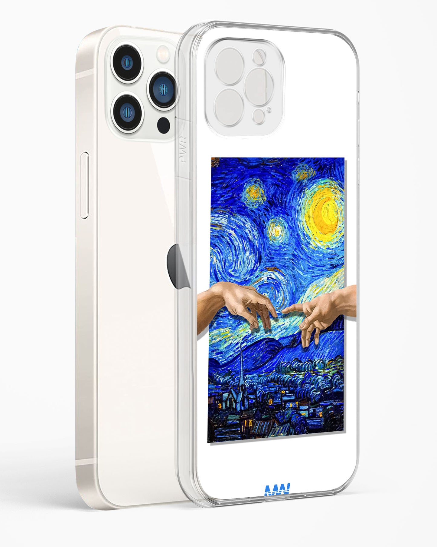 Starry Night Van Gogh Clear Silicone Case