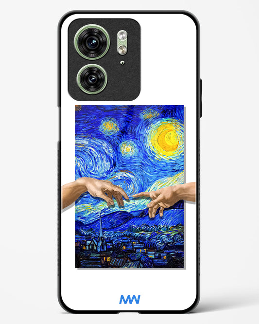 Starry Night Van Gogh Glass Phone Case-Motorola Edge 40