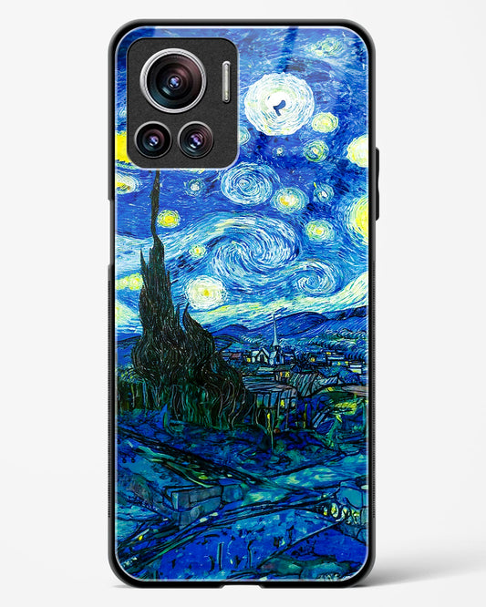 Starry Night Van Gogh's Glass Phone Case-Motorola Edge 30 Ultra