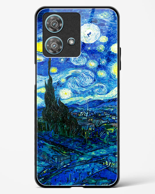 Starry Night Van Gogh's Glass Phone Case-Motorola Edge 40 Neo