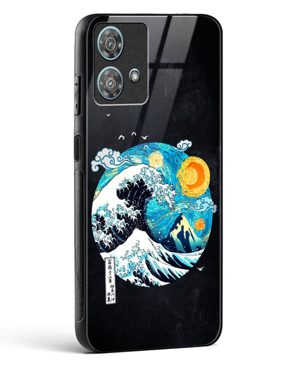 Starry Wave Glass Phone Case-Motorola Edge 40 Neo