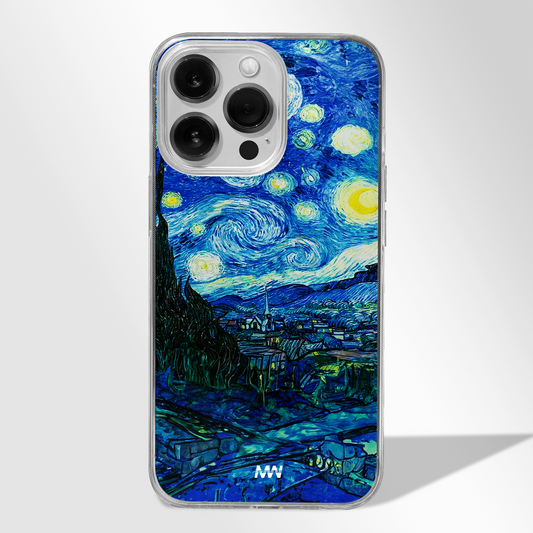 Starry Night Art Inspired CLEAR CASE -  - MW Stuffs - 
