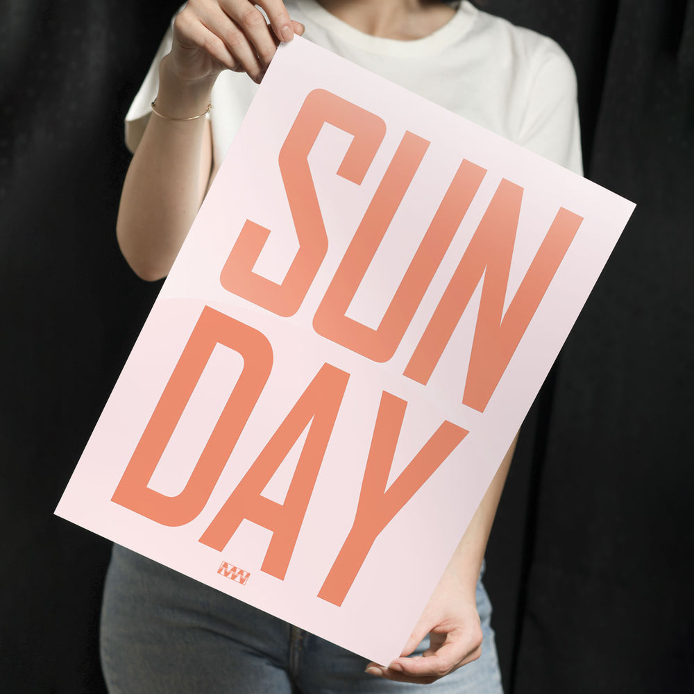 Sun Day Metal-Poster