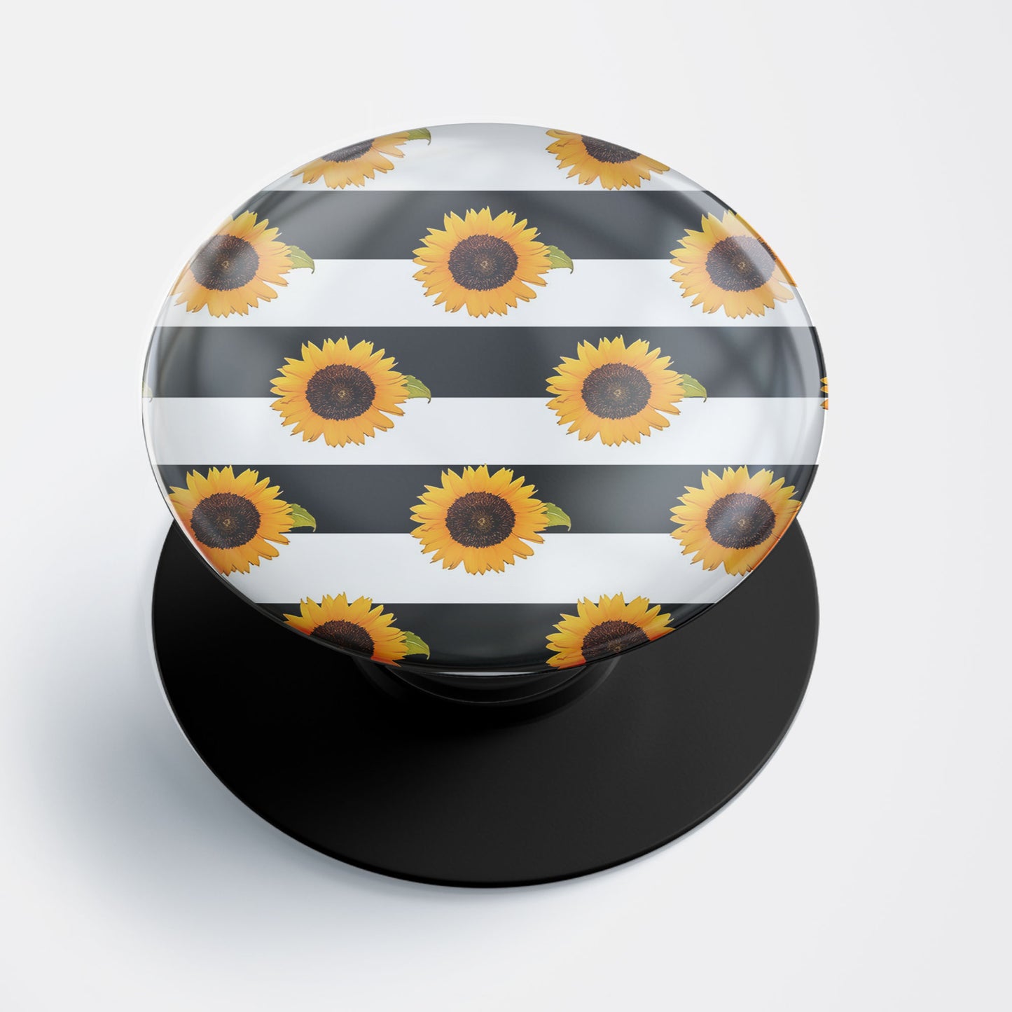 Sunflower and Stripes Gloss Pop Holder