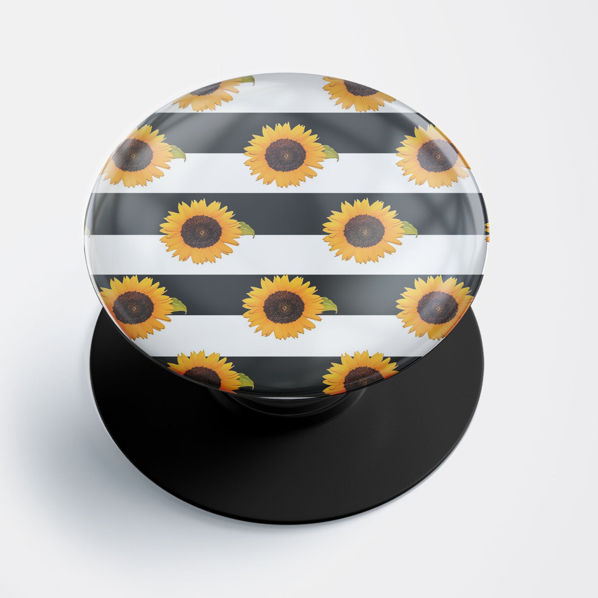 Sunflower and Stripes Gloss Pop Holder