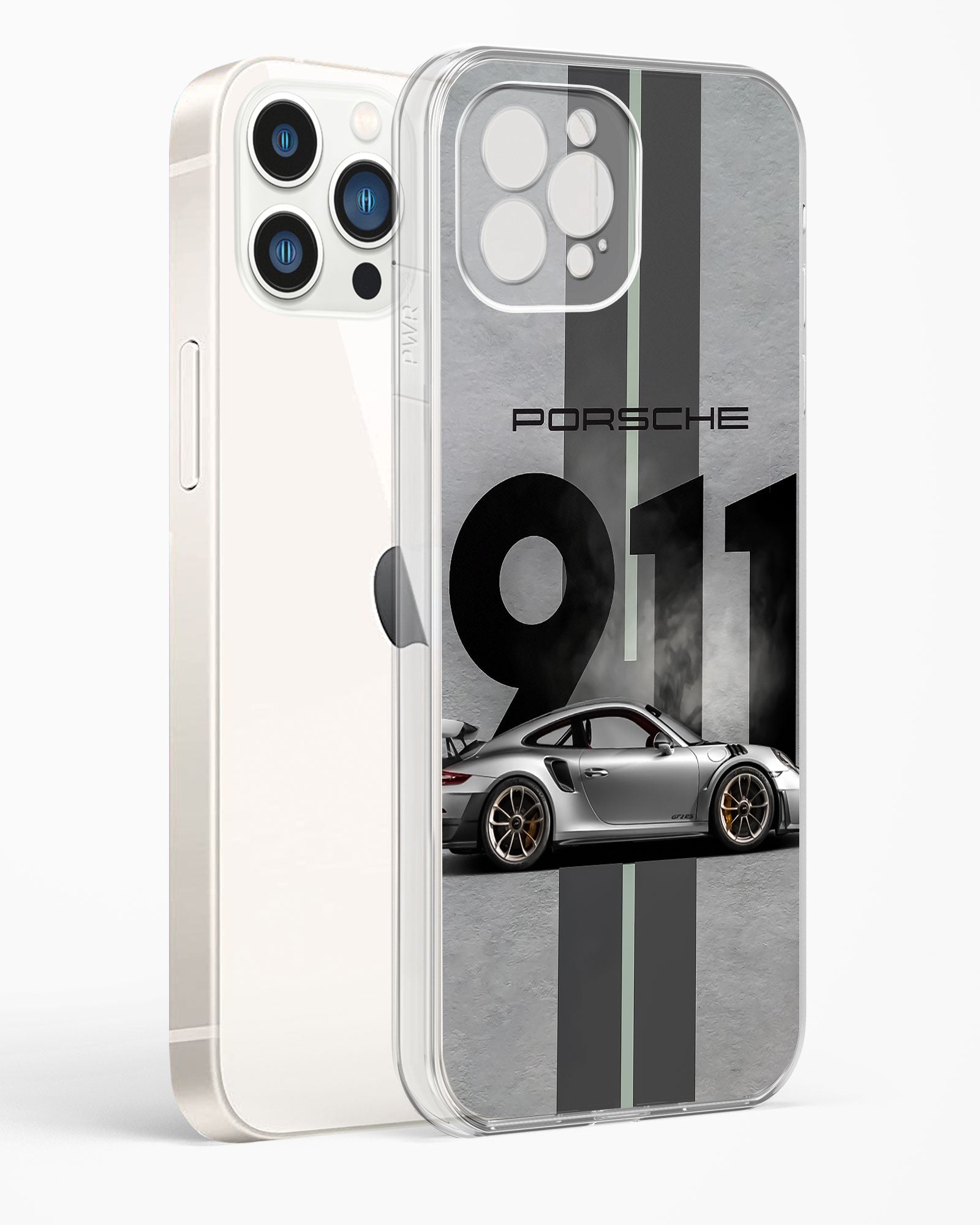 Super Car 911 Clear Silicone Case