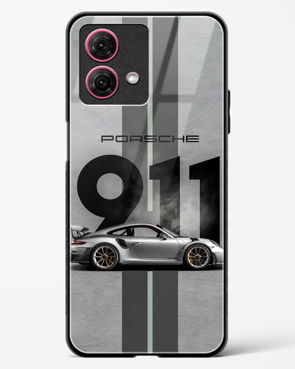 Super Car 911 Glass Phone Case-Moto G84 5G