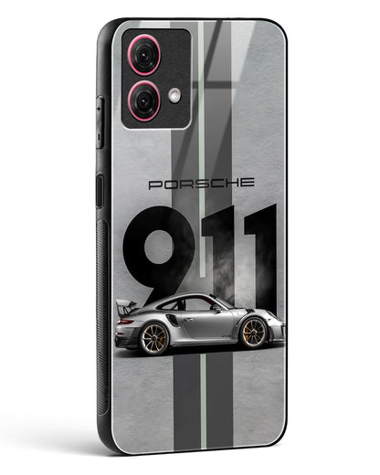 Super Car 911 Glass Phone Case-Moto G84 5G