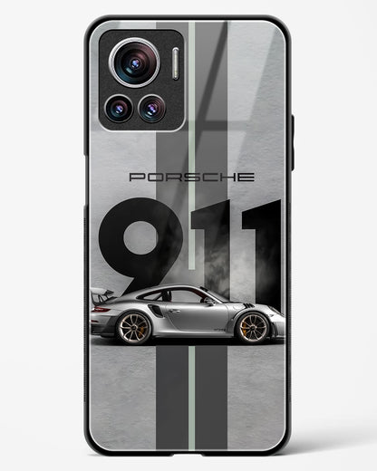 Super Car 911 Glass Phone Case-Motorola Edge 30 Ultra