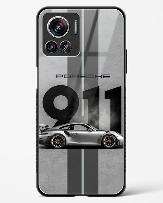 Super Car 911 Glass Phone Case-Motorola Edge 30 Ultra