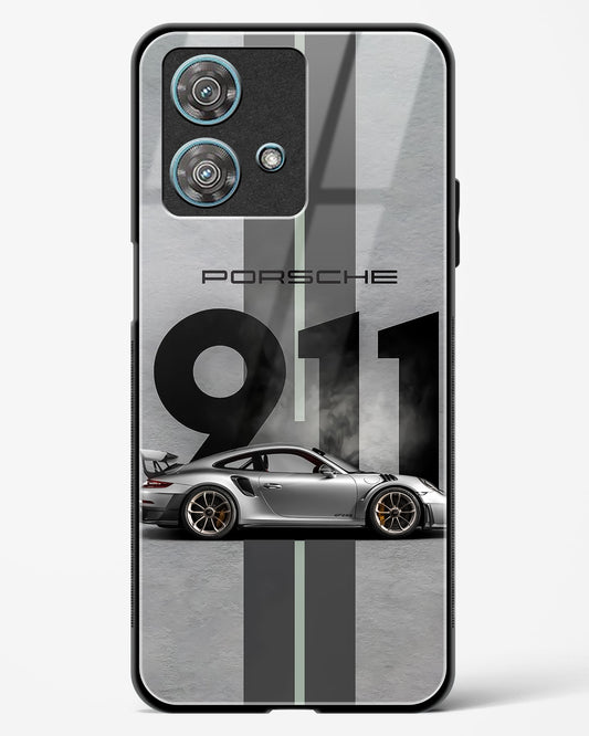 Super Car 911 Glass Phone Case-Motorola Edge 40 Neo