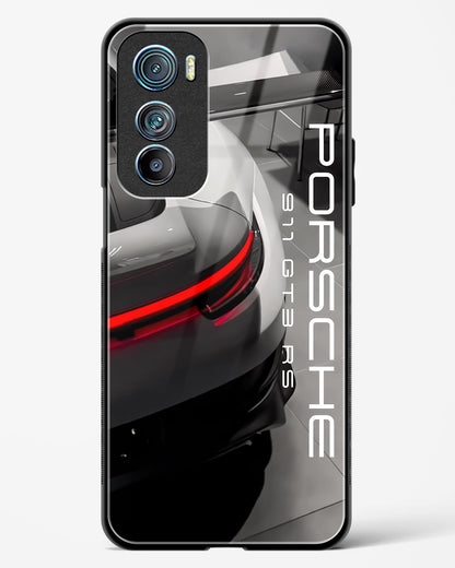 Super Car Racking Glass Phone Case-Motorola Edge 30