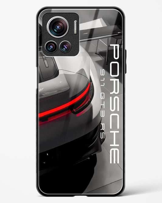 Super Car Racking Glass Phone Case-Motorola Edge 30 Ultra