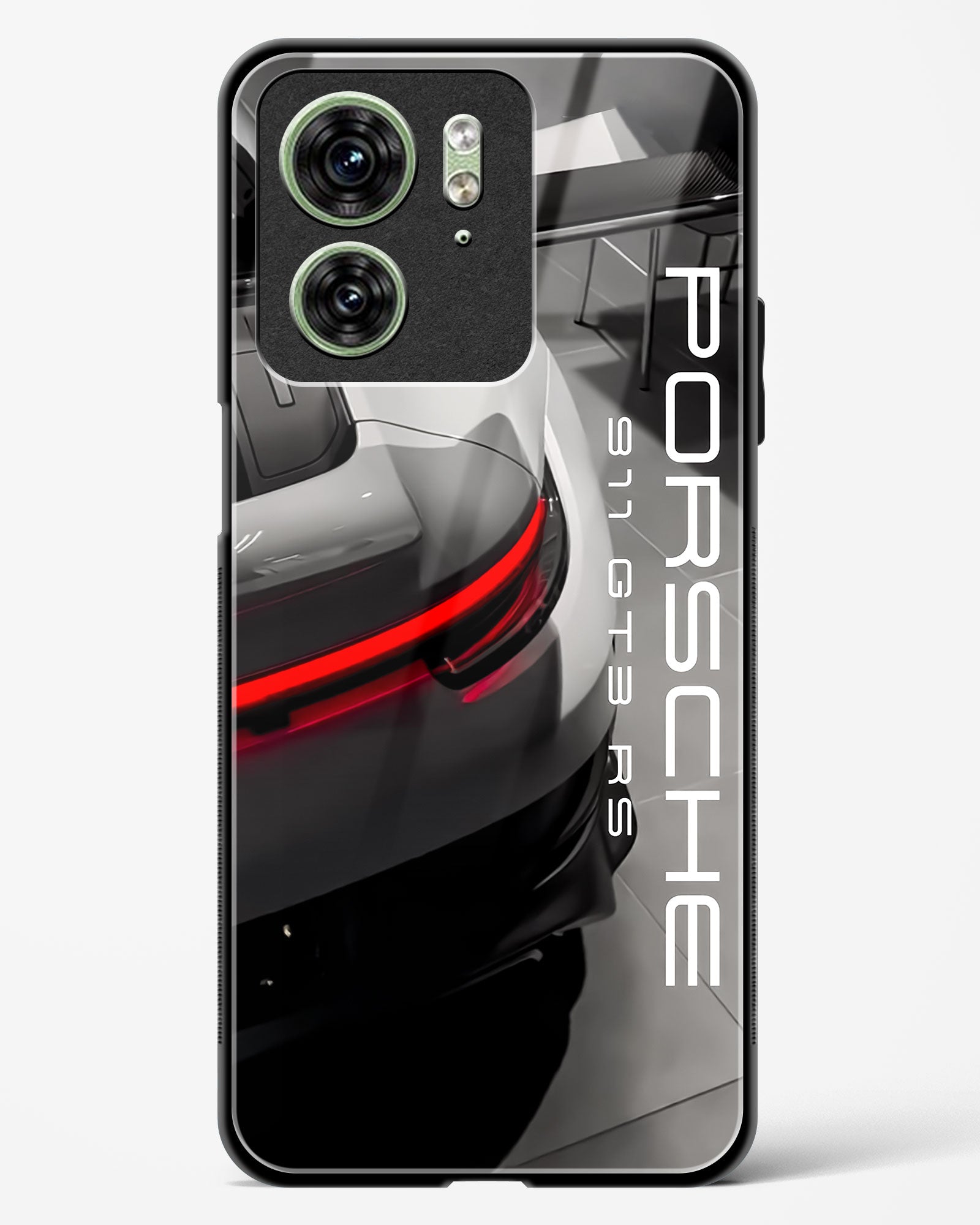 Super Car Racking Glass Phone Case-Motorola Edge 40