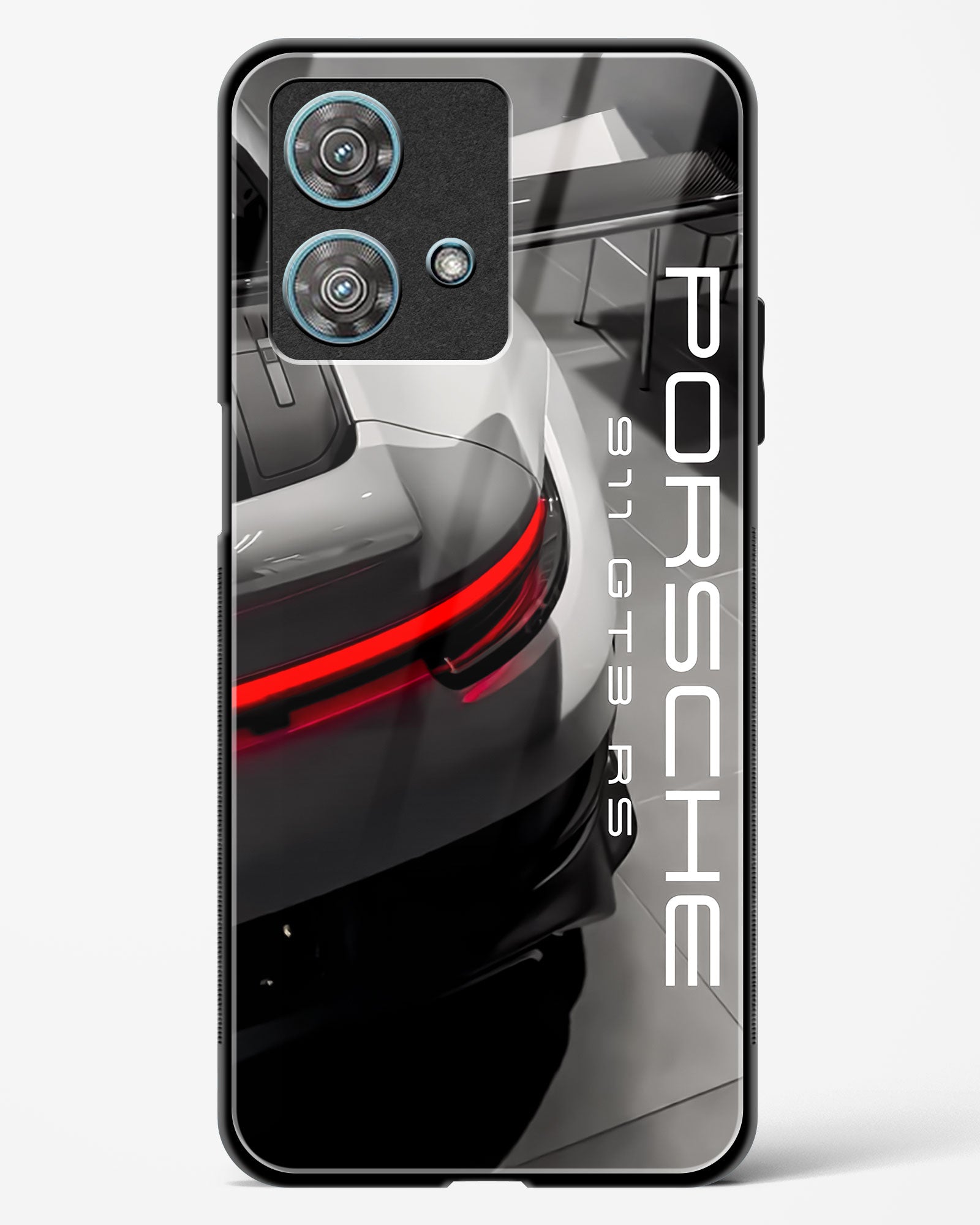 Super Car Racking Glass Phone Case-Motorola Edge 40 Neo