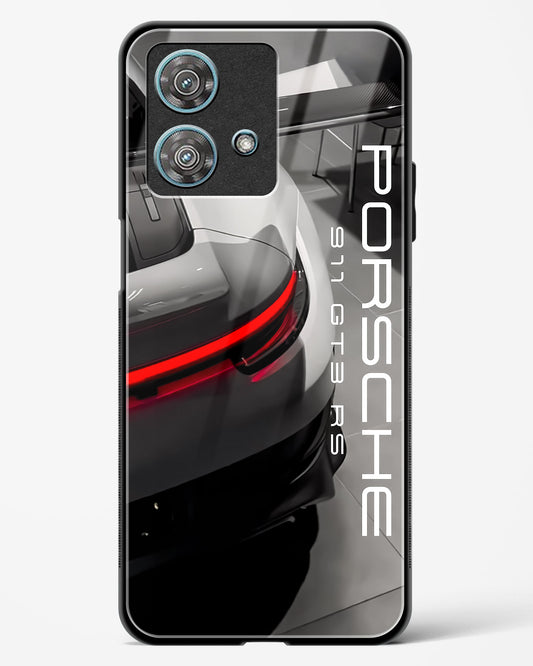 Super Car Racking Glass Phone Case-Motorola Edge 40 Neo
