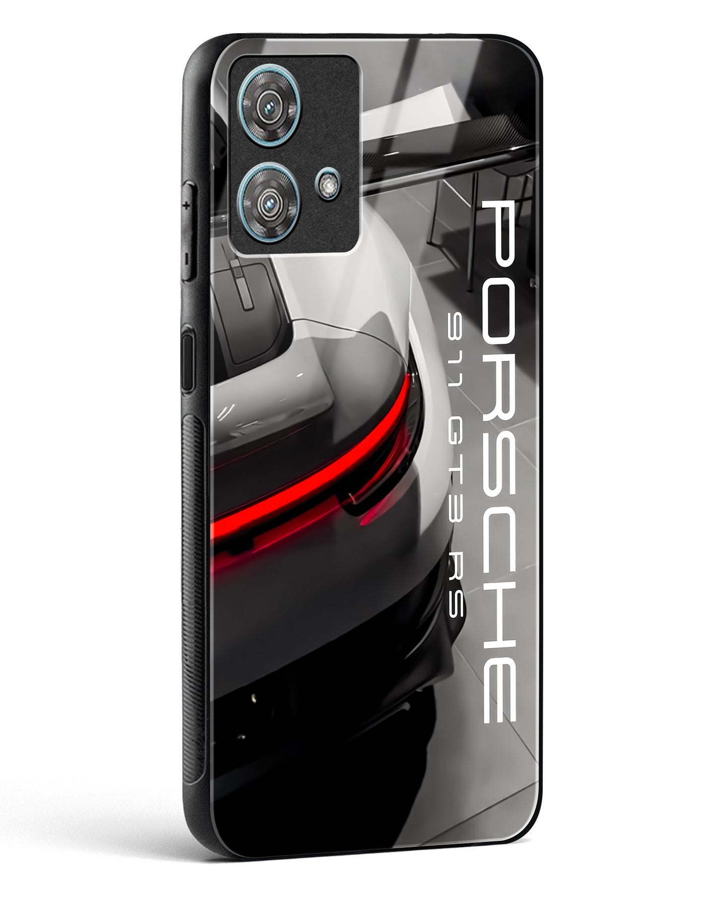 Super Car Racking Glass Phone Case-Motorola Edge 40 Neo