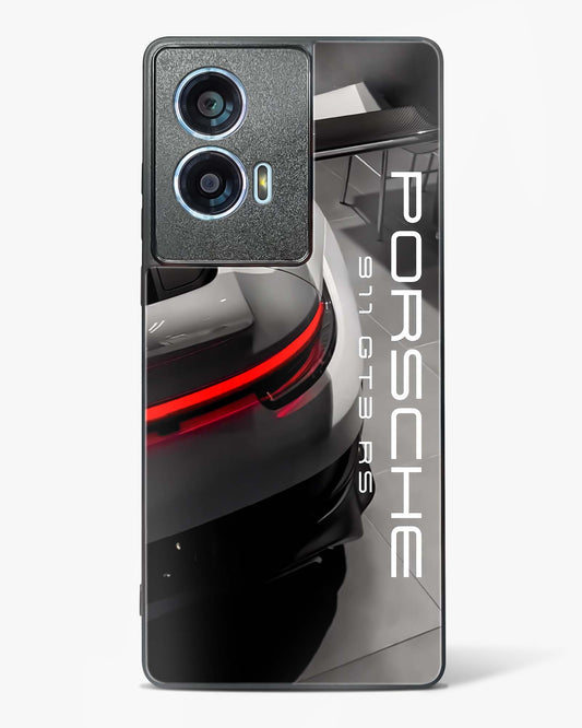 Super Car Racking Glass Phone Case-Motorola Edge 50 Fusion
