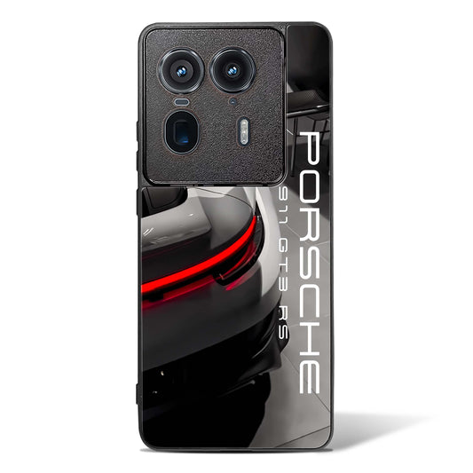 Super Car Racking Glass Phone Case-Motorola Edge 50 Ultra