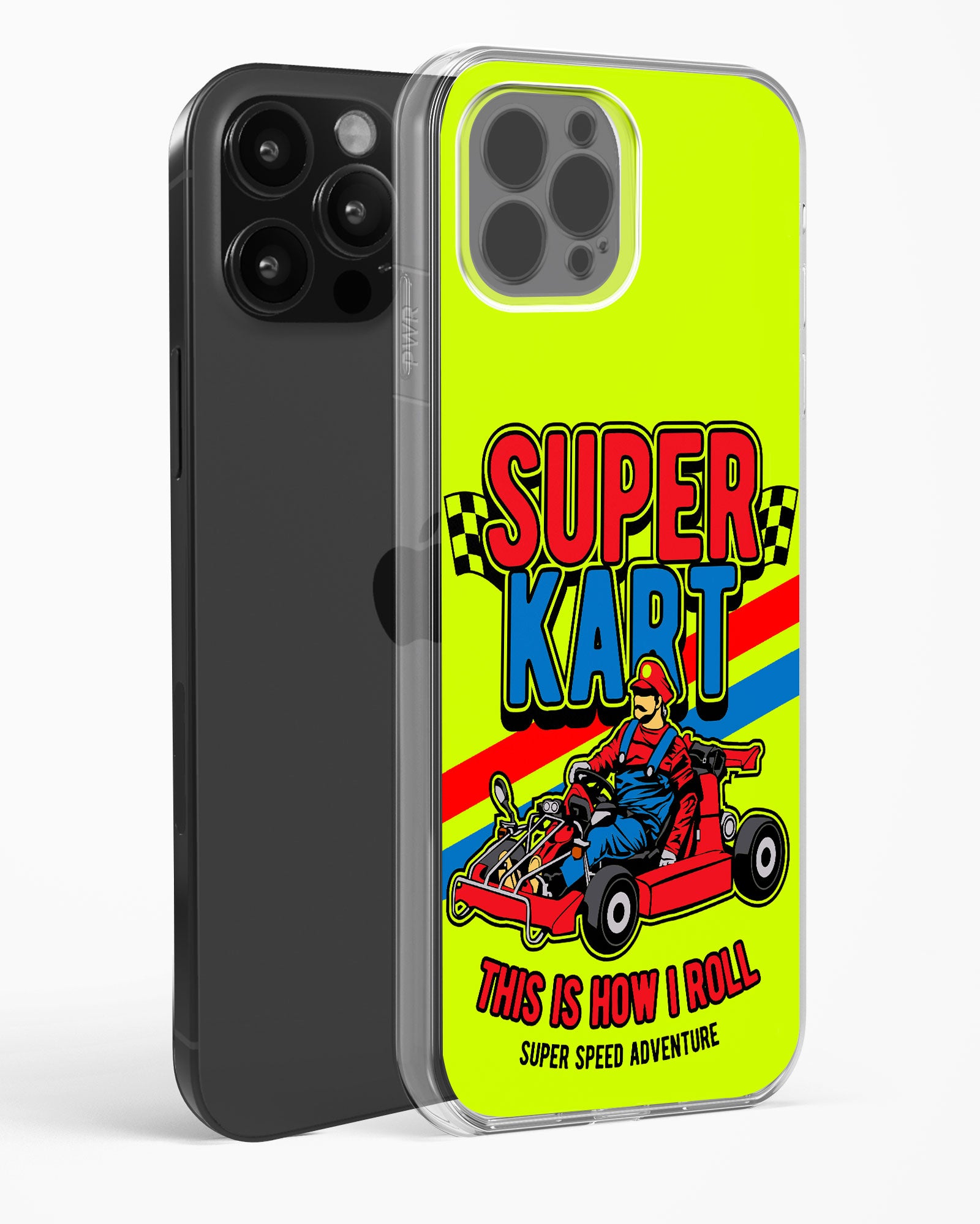 Super Kart Speedster Clear Silicone Case