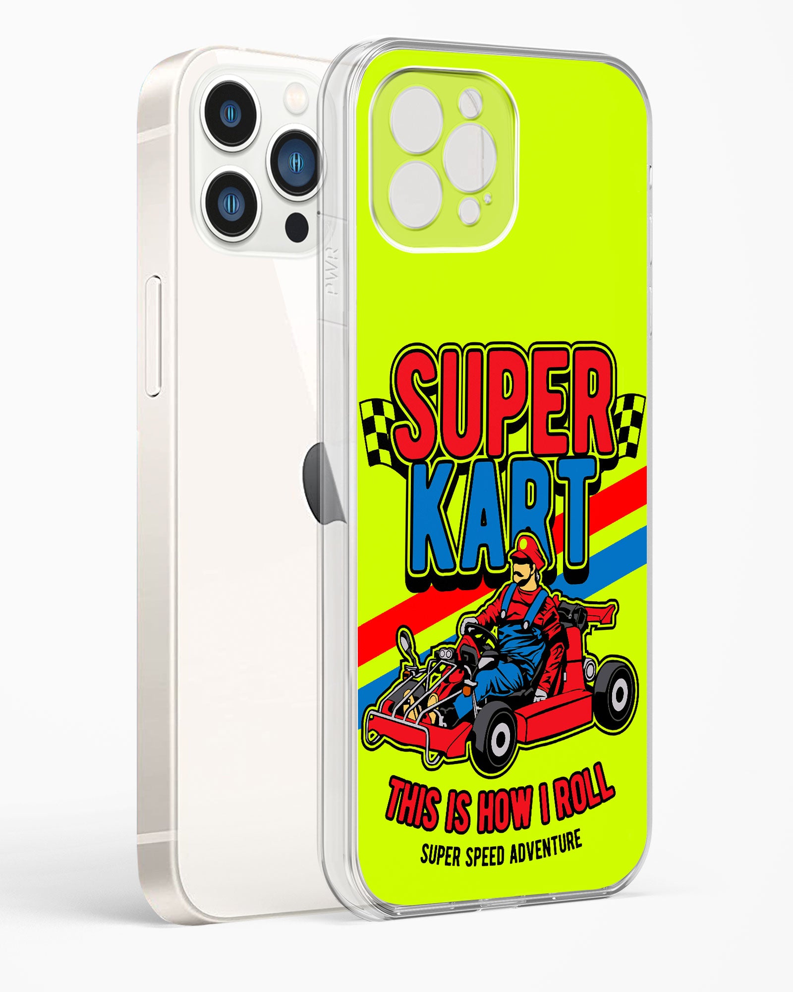 Super Kart Speedster Clear Silicone Case