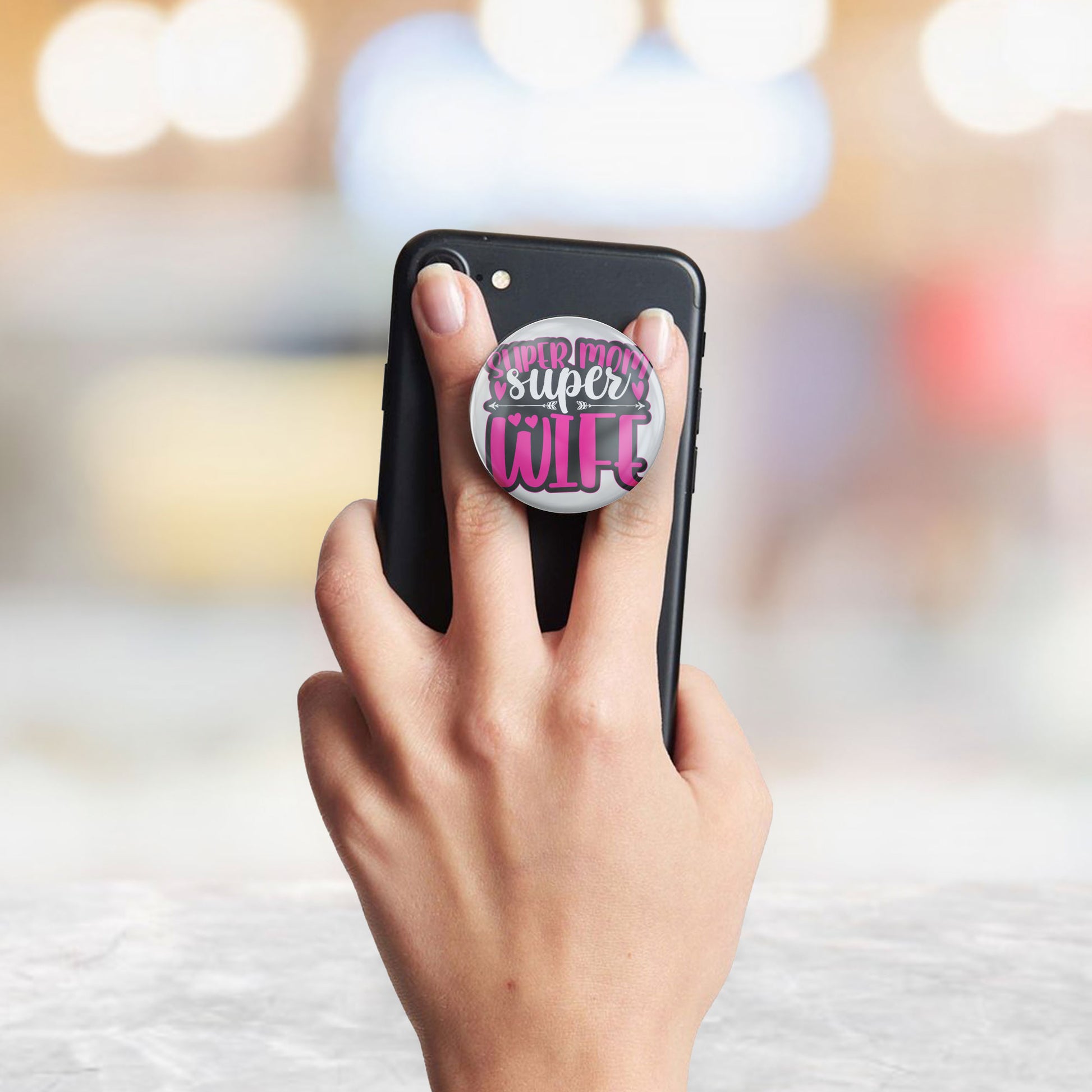 Super Mom Super Wife Gloss Pop Holder