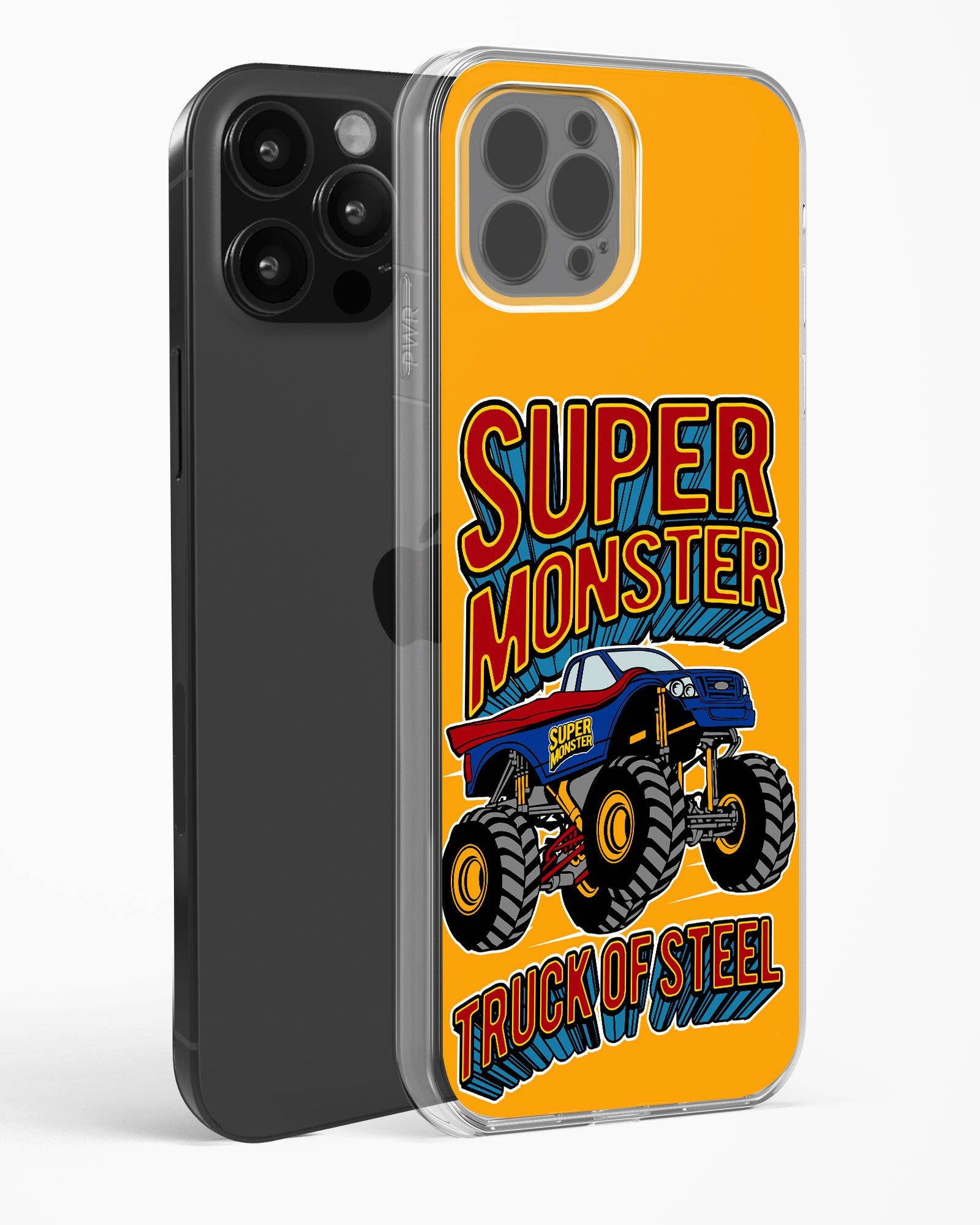 Super Monster Truck Clear Silicone Case