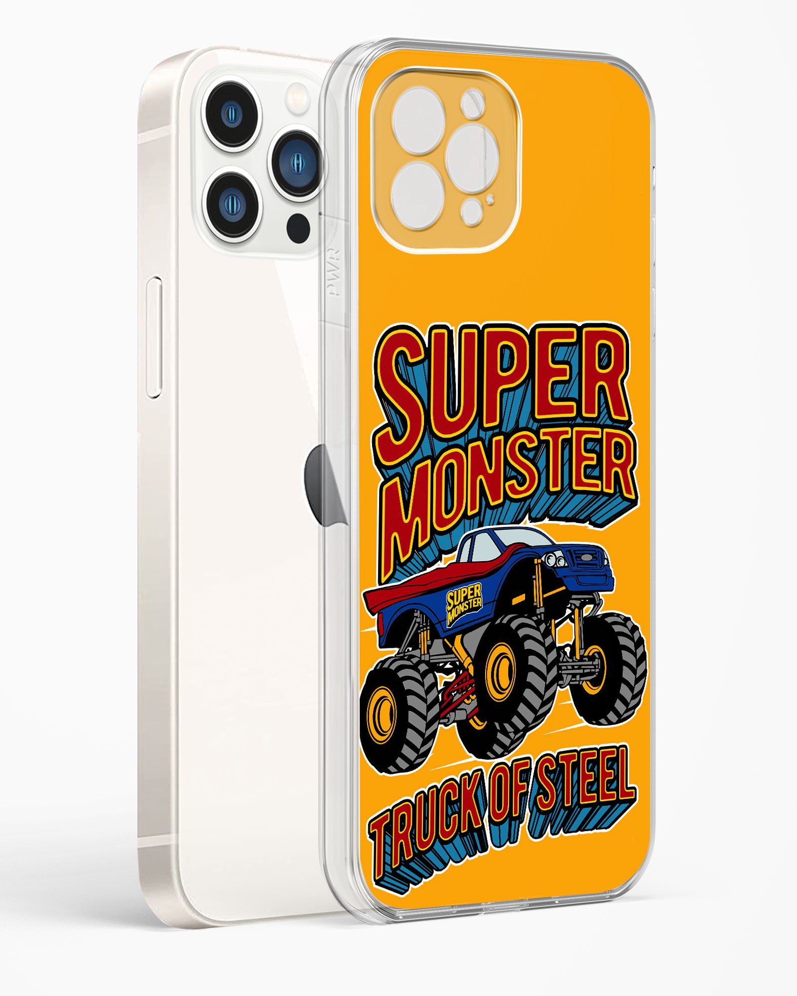 Super Monster Truck Clear Silicone Case
